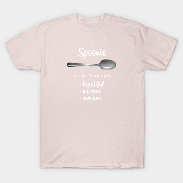 Spoonie Apparel for Chronic Illnesses T-Shirt by Sonoran Design and Custom Apparel